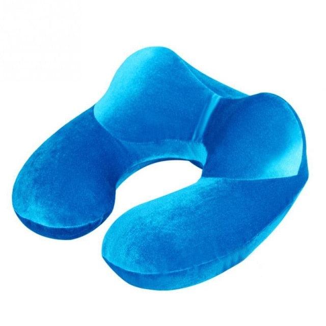Soft Cotton U-Shaped Neck Pillow