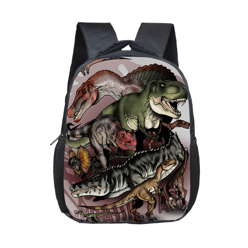 Kids' Cartoon Dinosaur Backpack – Perfect for Back to School