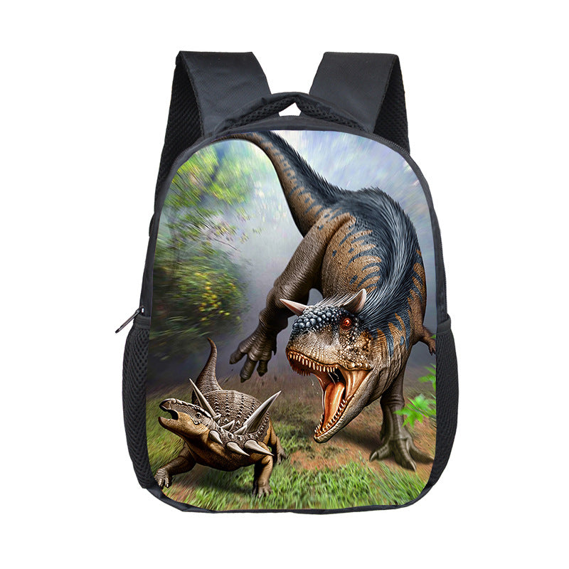 Kids' Cartoon Dinosaur Backpack – Perfect for Back to School