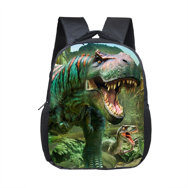 Kids' Cartoon Dinosaur Backpack – Perfect for Back to School