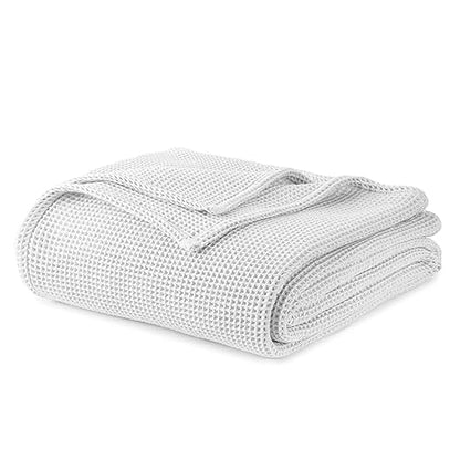 The Organic Waffle Knit Blanket