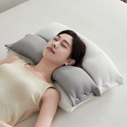 Double-Layer Cervical Support Pillow