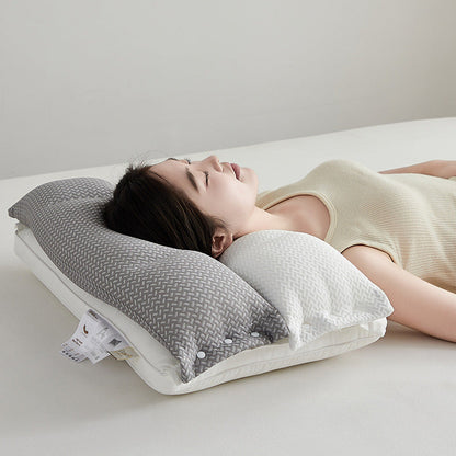 Double-Layer Cervical Support Pillow