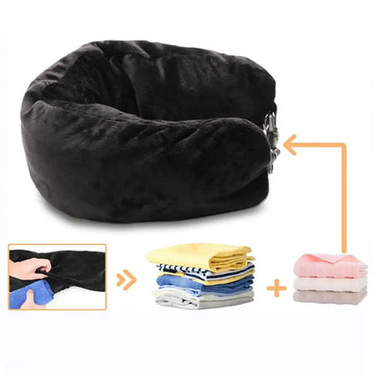 Fillable Travel Neck Pillow