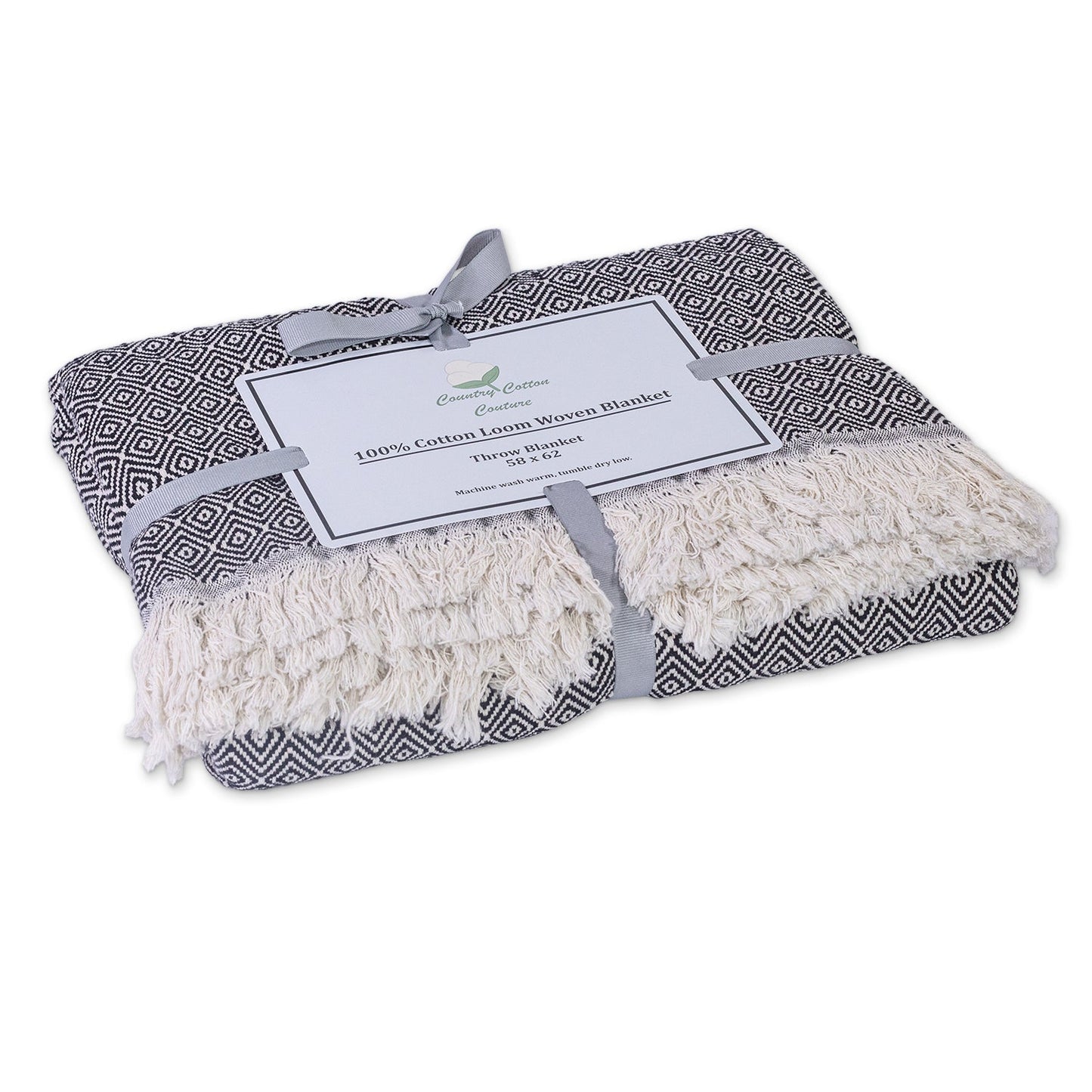 The Patterned Cotton Throw