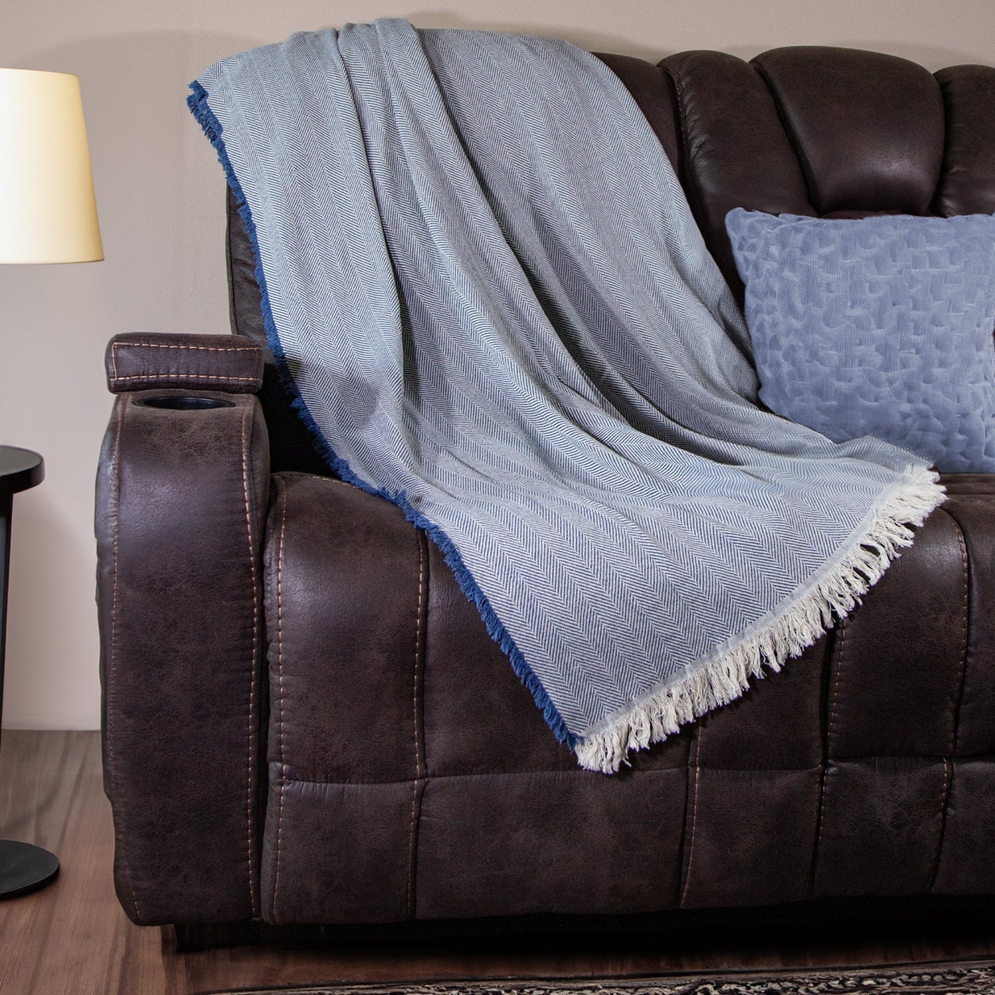 The Patterned Cotton Throw