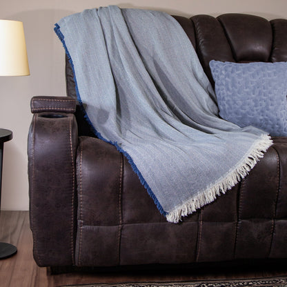 The Patterned Cotton Throw