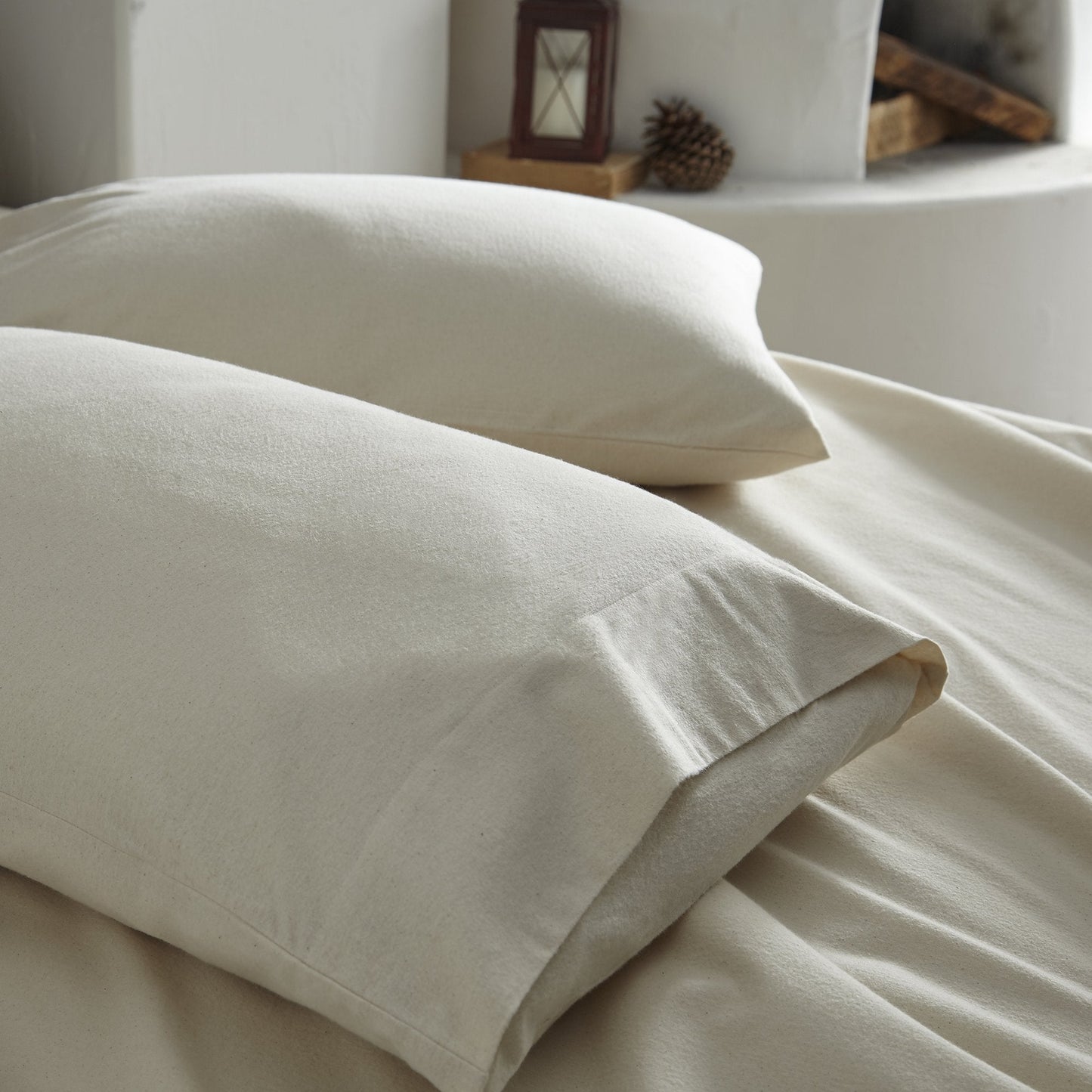 The Organic Flannel Pillowcase Set