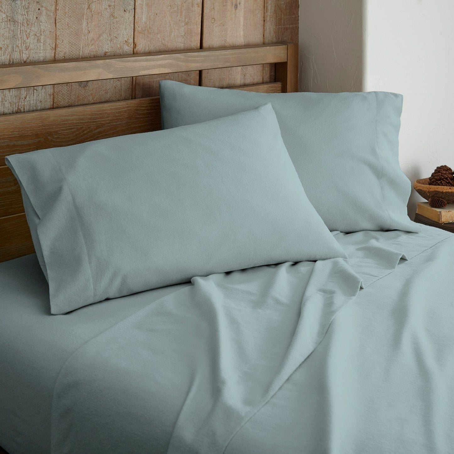 The Organic Flannel Pillowcase Set