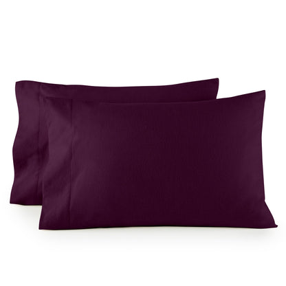 The Organic Flannel Pillowcase Set