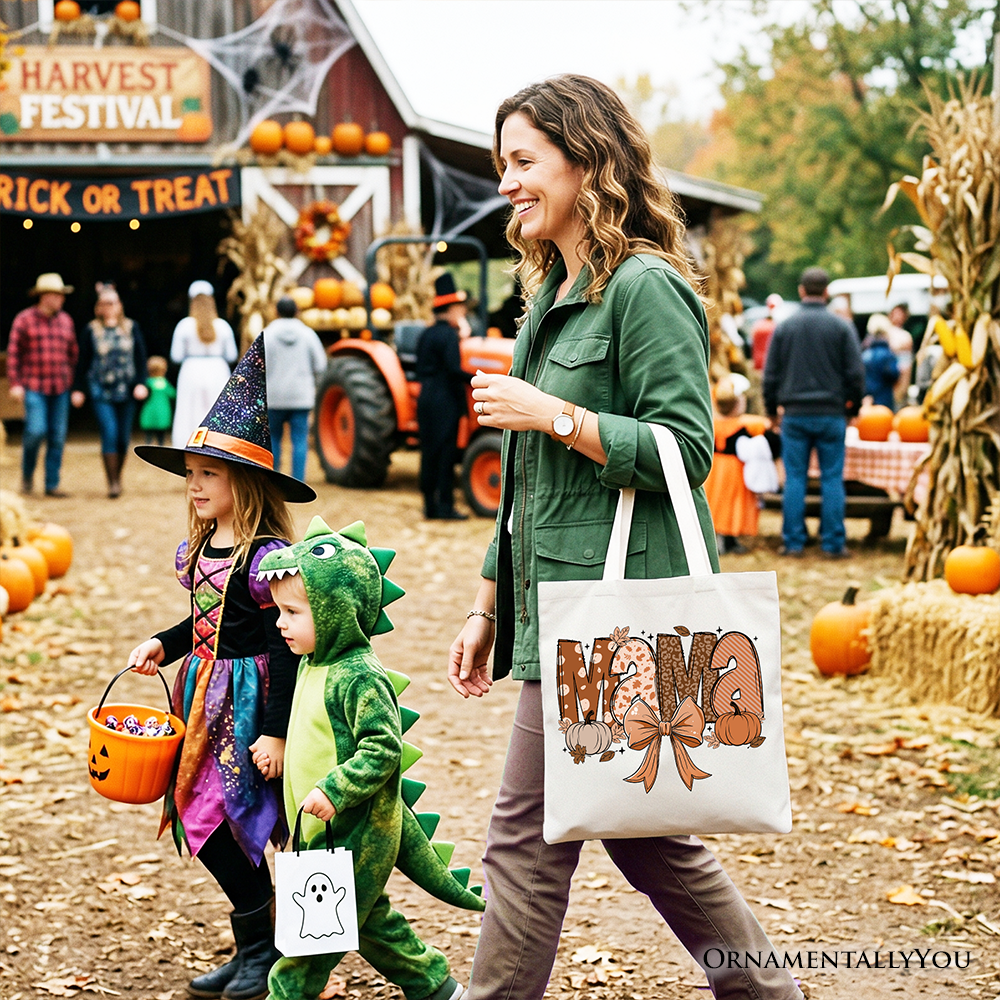 Mom's Pumpkin Patch Tote