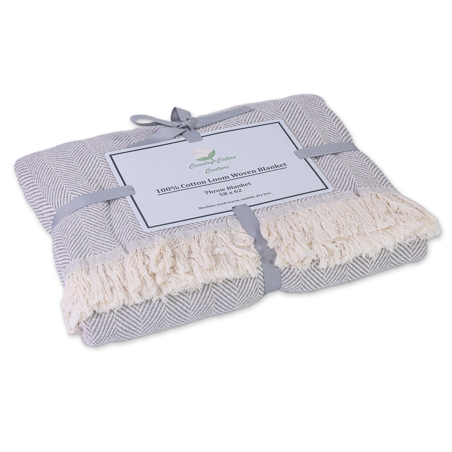The Patterned Cotton Throw
