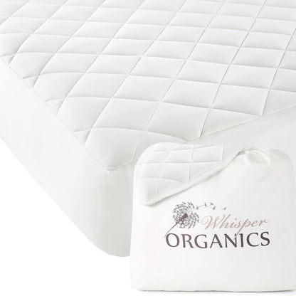 Luxury Organic Cotton Quilted Mattress Protector