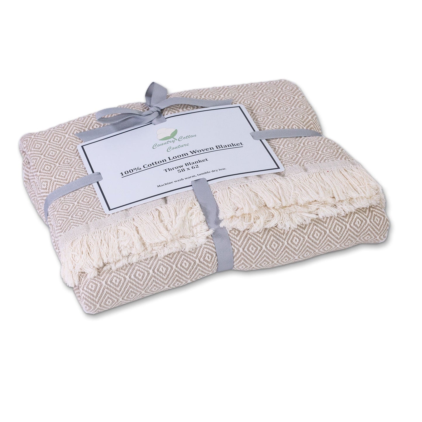 The Patterned Cotton Throw