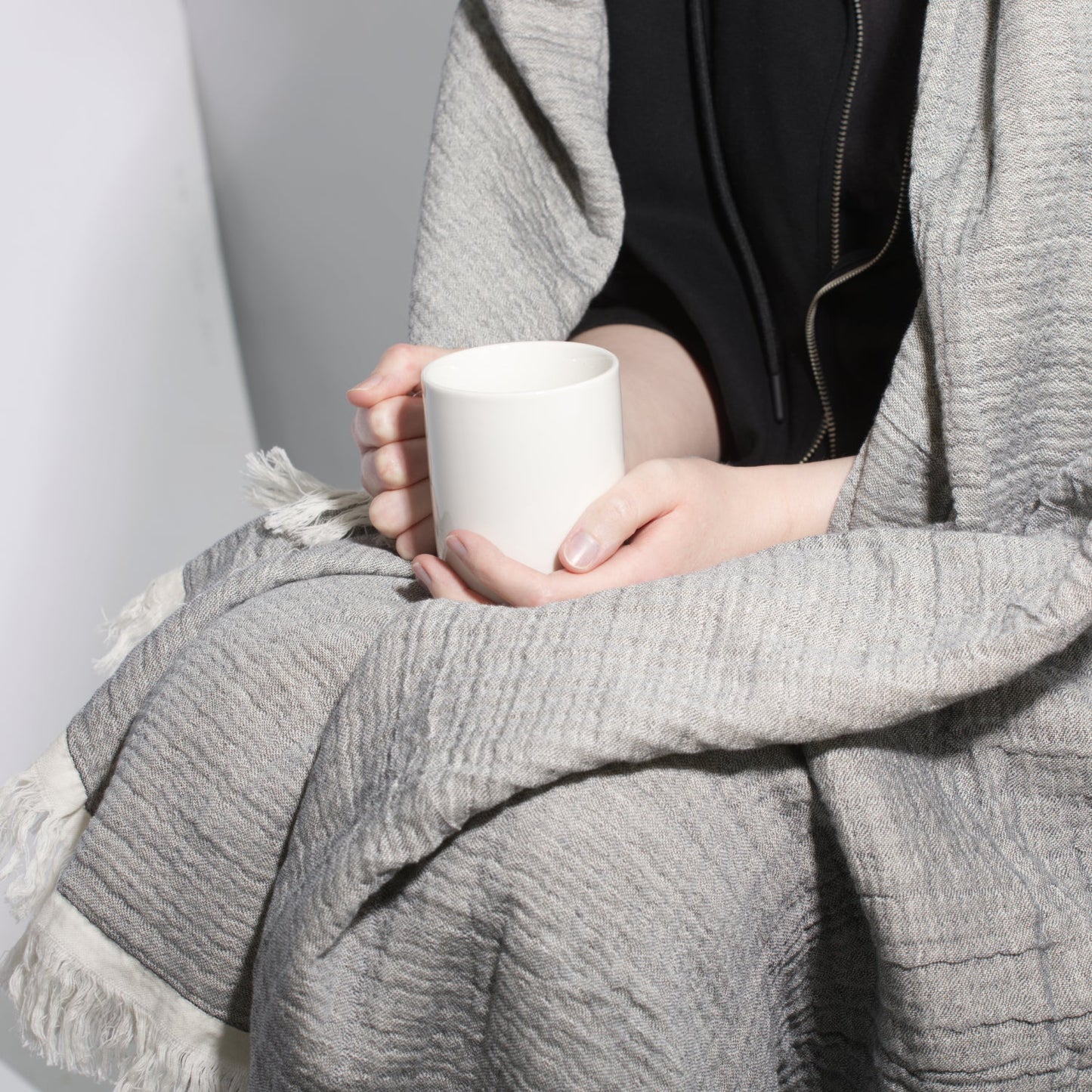 The Reversible Muslin Throw