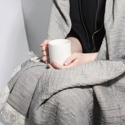 The Reversible Muslin Throw