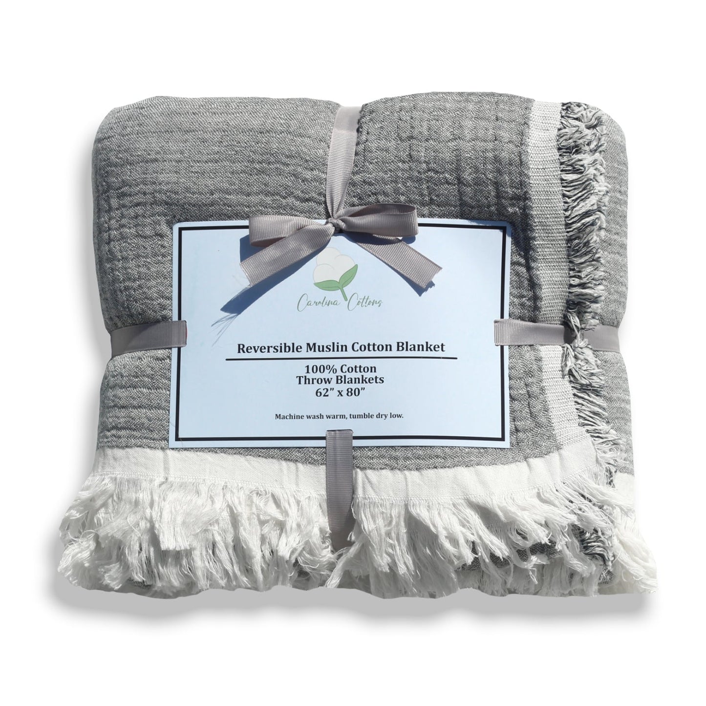 The Reversible Muslin Throw
