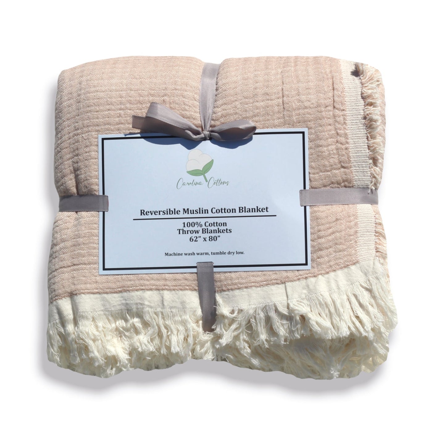 The Reversible Muslin Throw