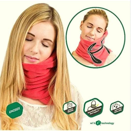 Travel Pillow Wrap | Neck and Chin Support