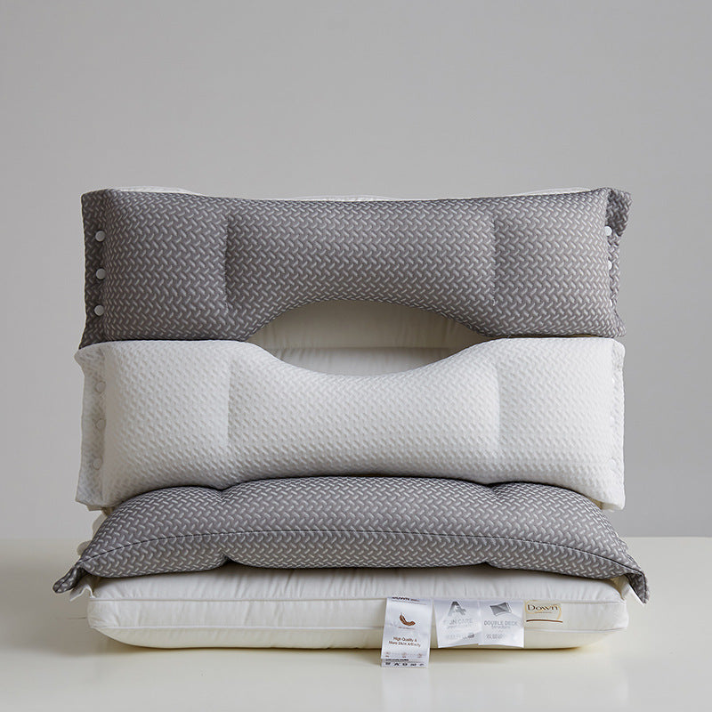 Double-Layer Cervical Support Pillow