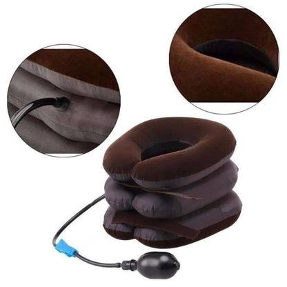 Air Adjustable and Inflatable Neck Pillow