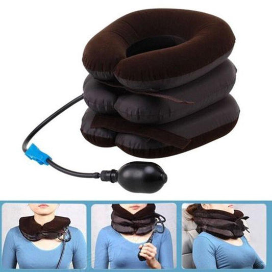 Air Adjustable and Inflatable Neck Pillow