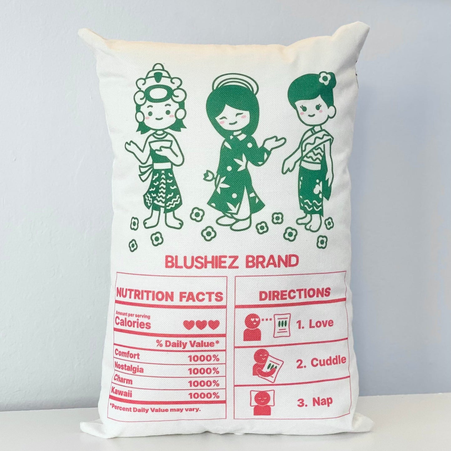 Jasmine Rice Decorative Throw Pillow