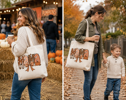 Mom's Pumpkin Patch Tote