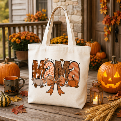 Mom's Pumpkin Patch Tote