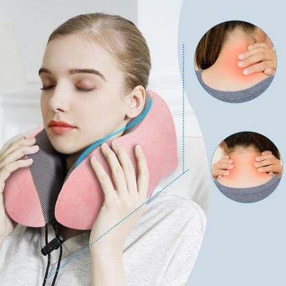 U-Shaped Memory Foam Neck and Travel Pillow
