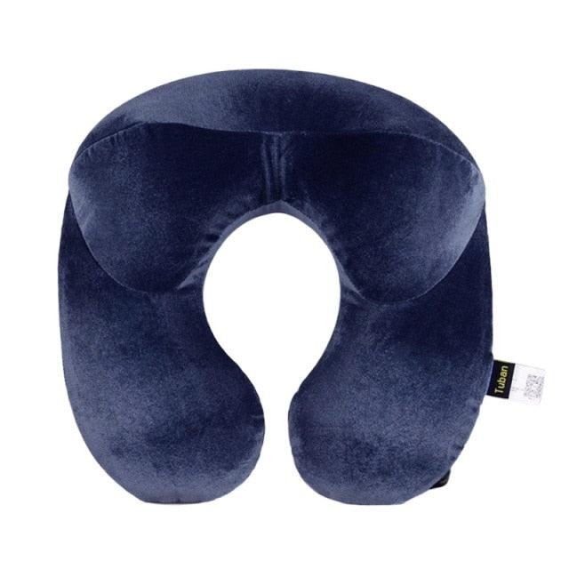 Soft Cotton U-Shaped Neck Pillow